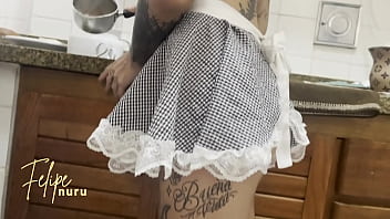 [House, Exotica, Angelica] The House Worker Did A Delicious Cleaning Part 1