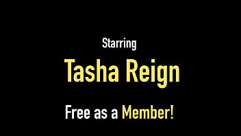 [Massive, Solo, Solo Anal Masturbation] Big Boob Beauty Tasha Reign Fucks A Black Pussy In Porn POV