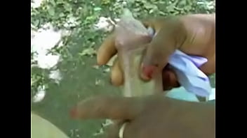 [BlackWoman, Hardcore, RealAmateur] Hot Ebony Bangs On Park Bench