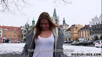 [With Stranger For, With, European] Tight EuroBabe Dominika Drilled With Stranger For Cash